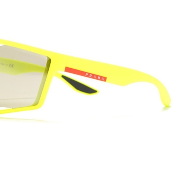 Prada Neon Yellow Sunglasses- Prada Shades - Picture 16 of 16